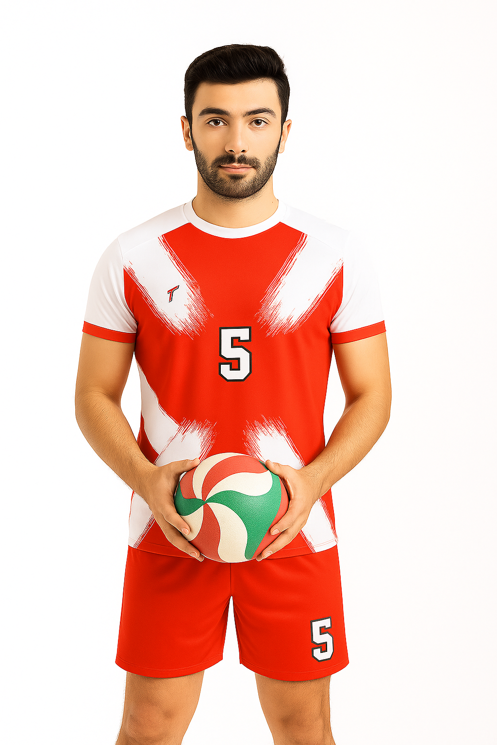 Ev 13 Voleybol Forması-KIRMIZI