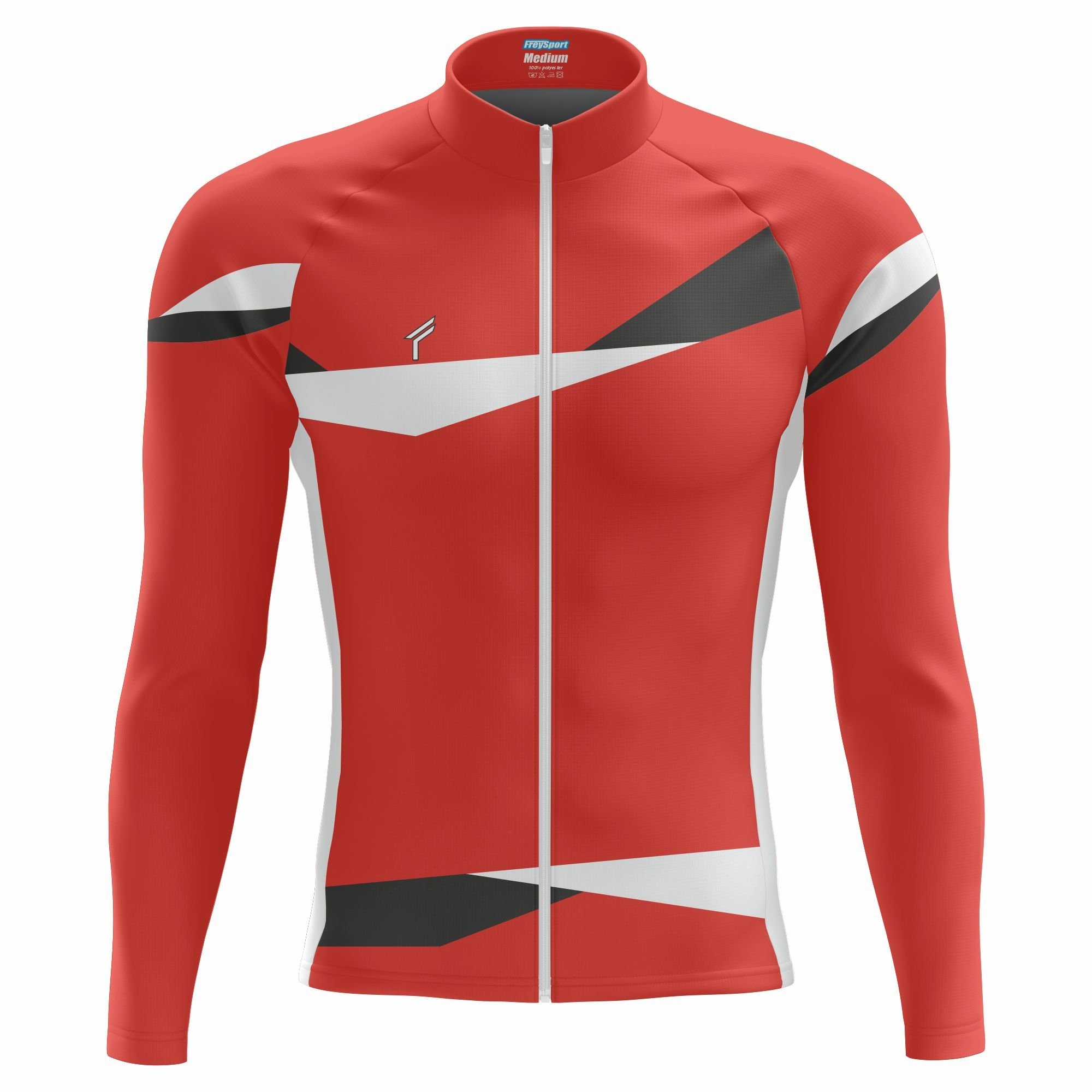 Freysport Braid Yazlık Uzun Kollu Bisiklet Forması