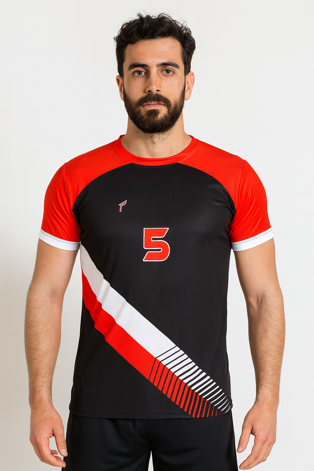 Ev 12 Voleybol Forması-SİYAH