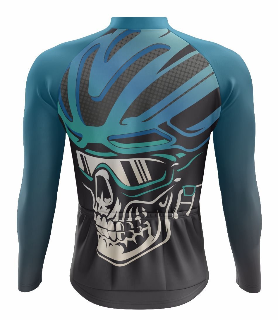 Freysport Skull Yazlık Uzun Kollu Bisiklet Forması