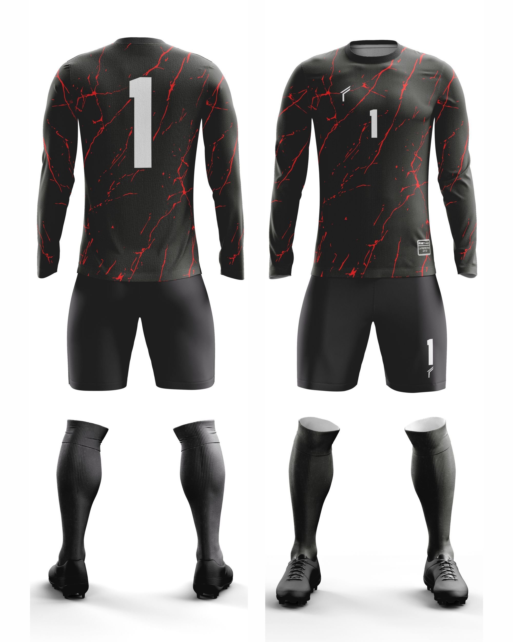 Freysport Marble Kaleci Forma MİNİ Seti