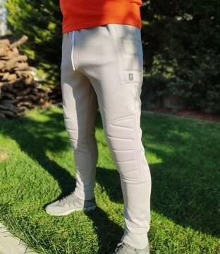 Gri Profesyonel Süngerli Kaleci Pantolonu