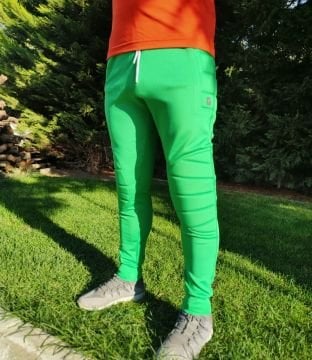 Yeşil Profesyonel Süngerli Kaleci Pantolonu