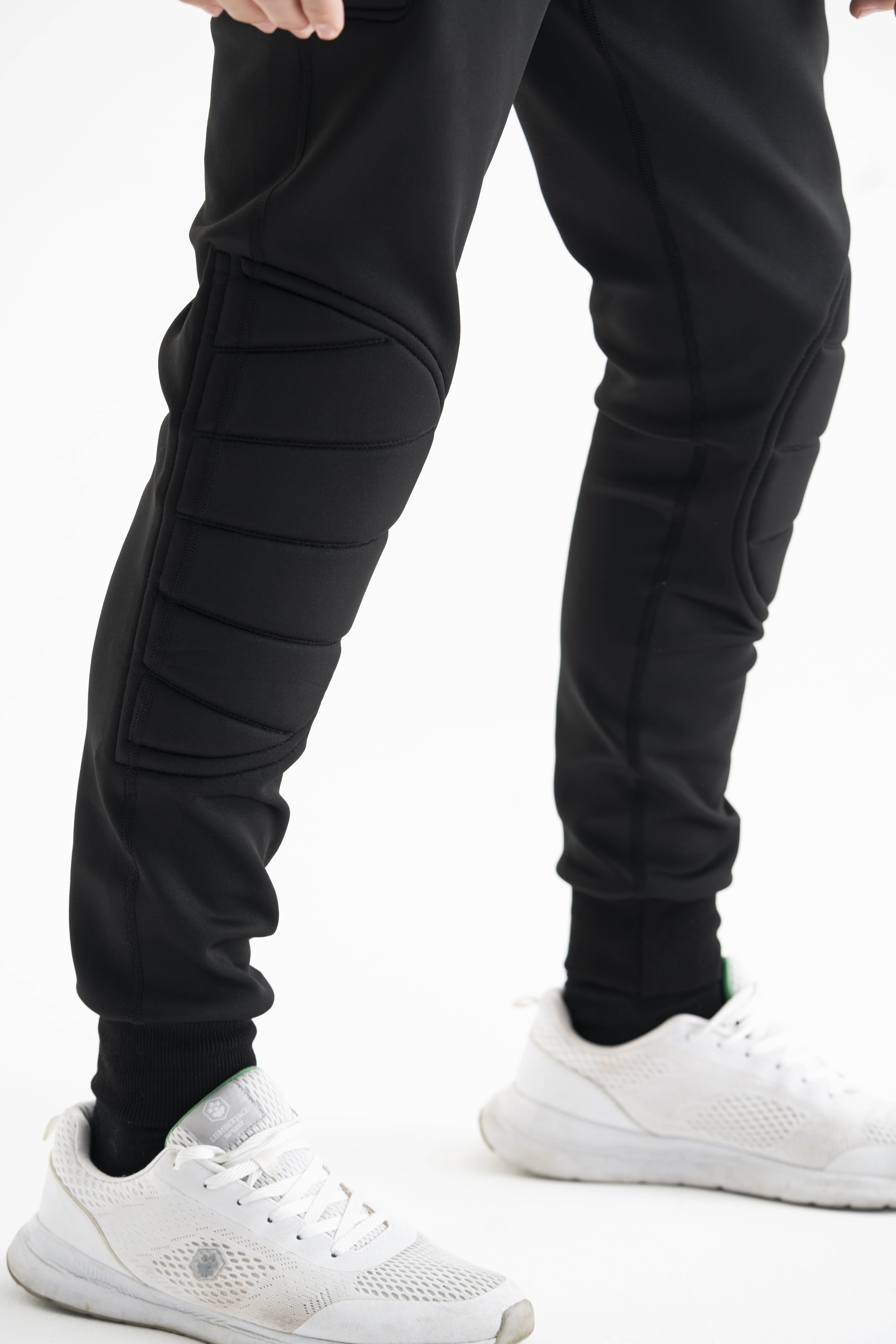 Siyah Profesyonel Süngerli Kaleci Pantolonu