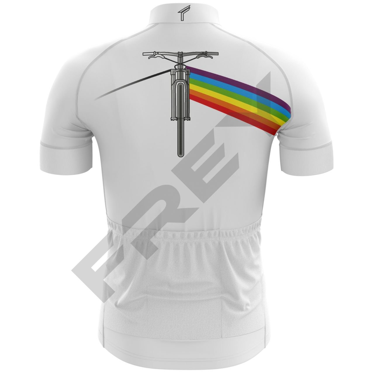 Freysport The Bike Side Beyaz Bisiklet Forması