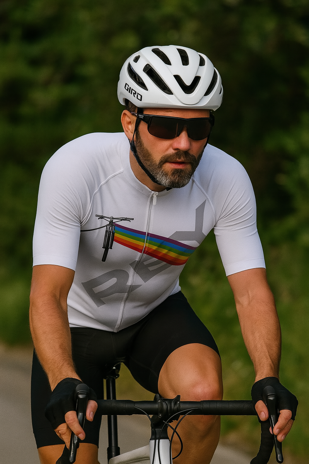 Freysport The Bike Side Beyaz Bisiklet Forması