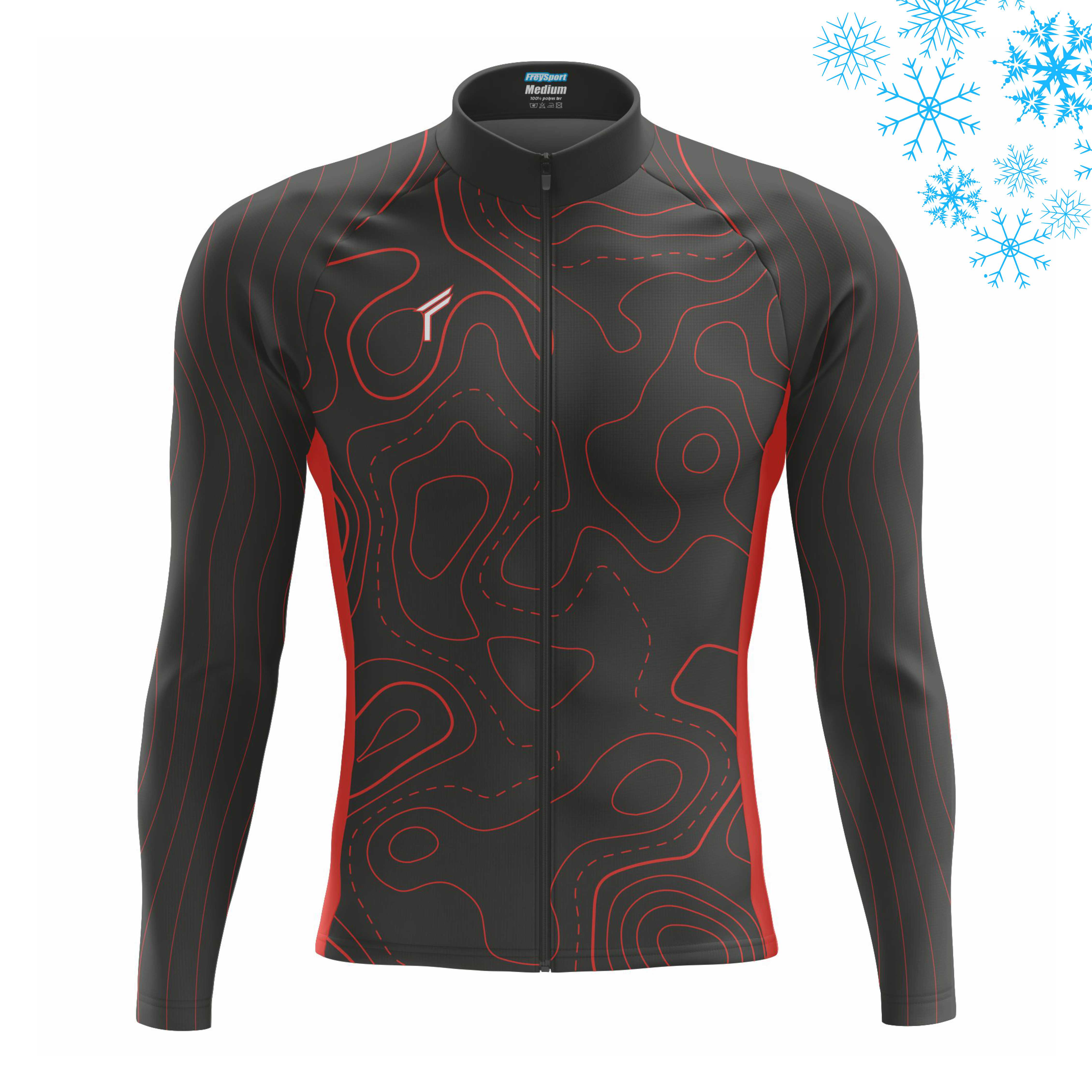 Freysport Topography Kışlık Bisiklet Forması