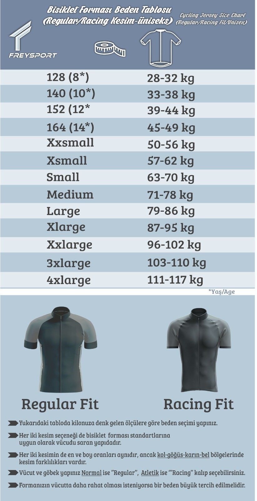 Freysport Topography Bisiklet Forması
