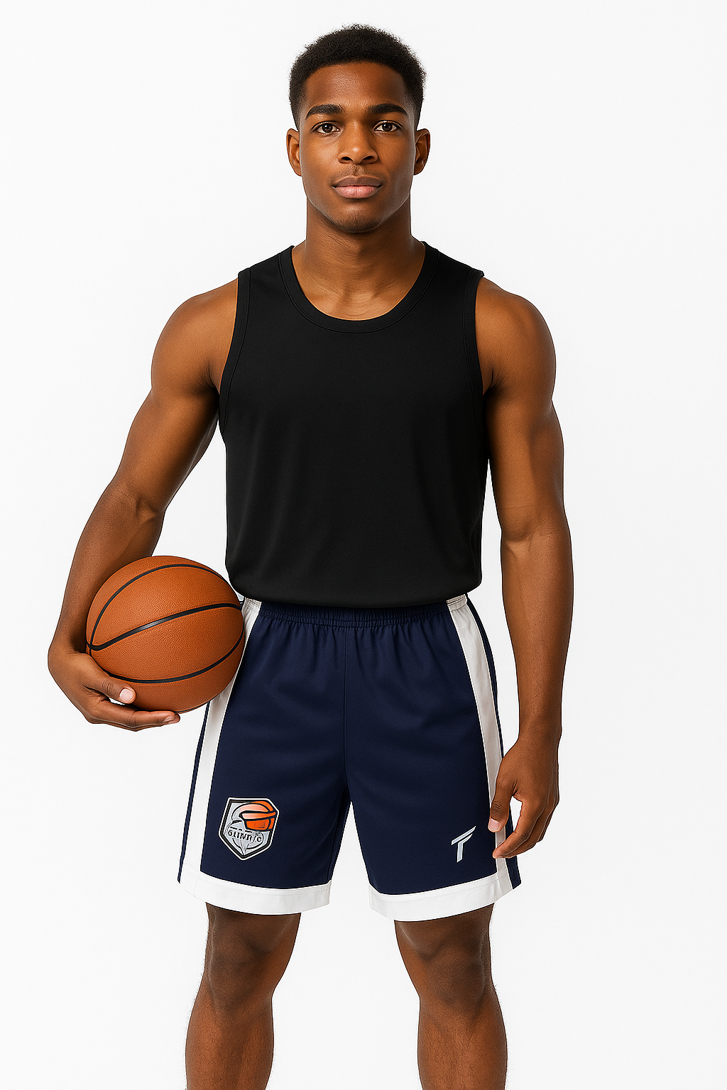 Freysport Basketbol Şortu Lacivert Beyaz