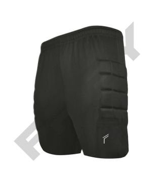 Siyah Profesyonel Süngerli Kaleci Kısa Tayt