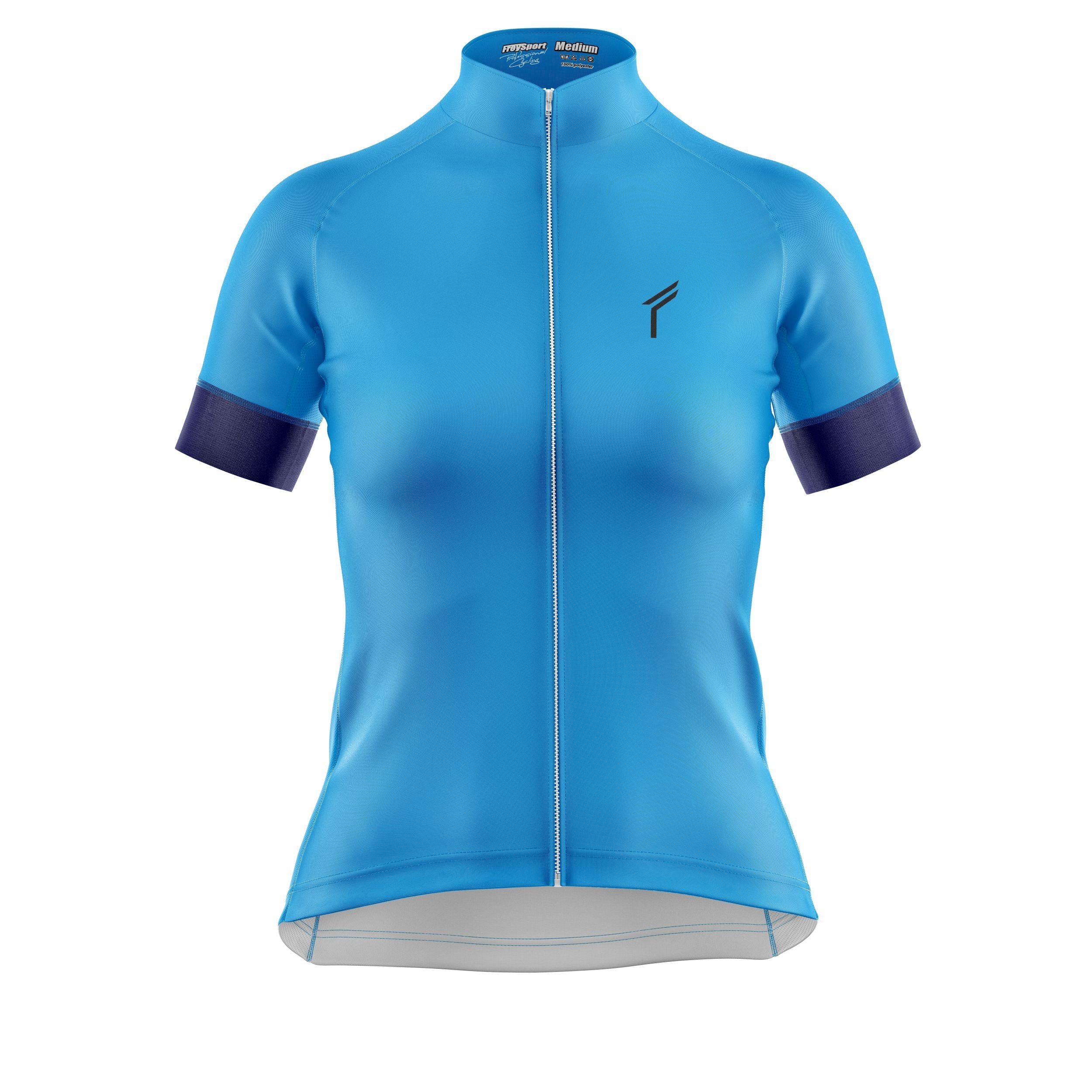 Freysport Mavi Kadın Bisiklet Forması