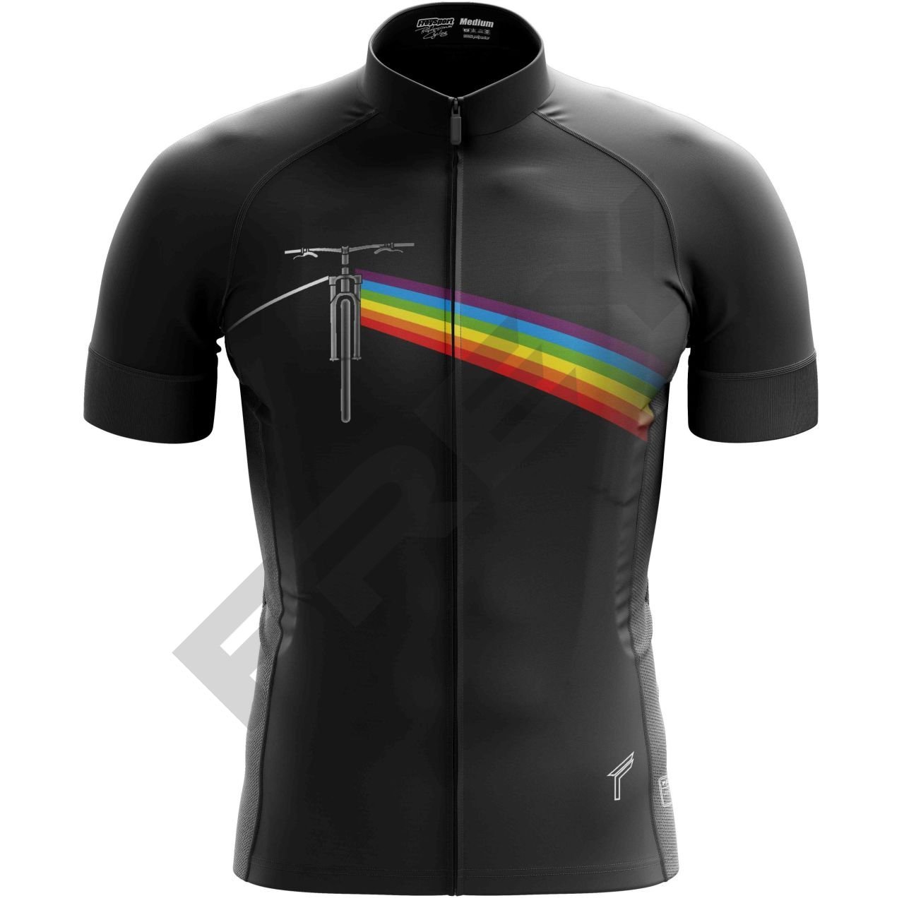 Freysport The Bike Side Siyah Bisiklet Forması