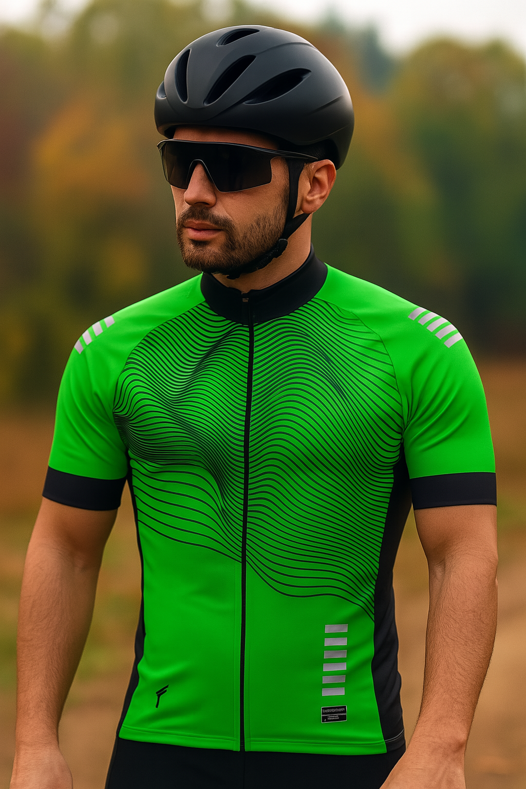 Freysport Neon Green Bisiklet Forması
