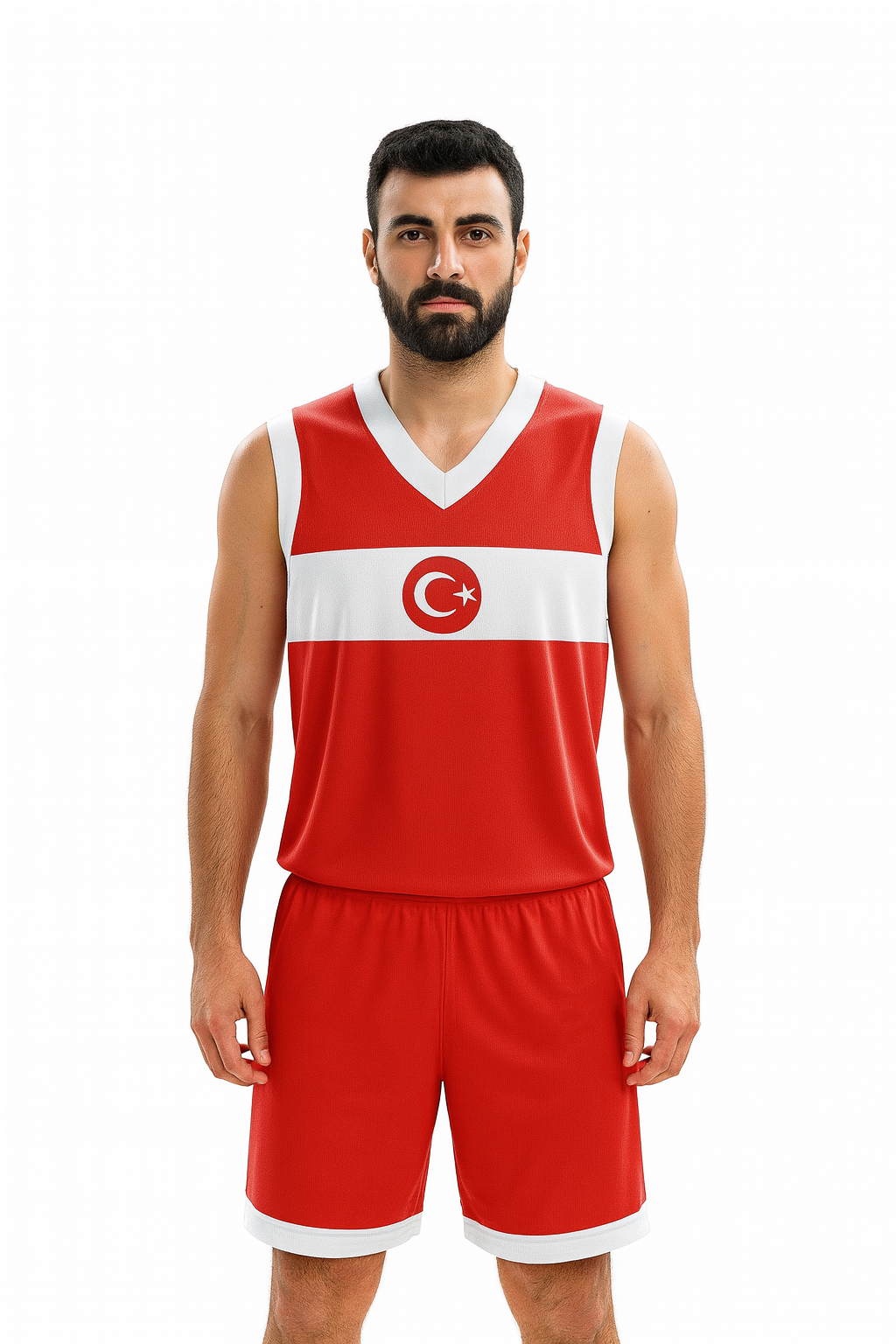Basketbol Forması Türkiye KIRMIZI