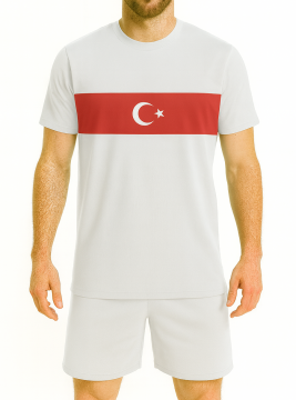 Freysport Futbol Forması - TÜRKİYE-Beyaz.