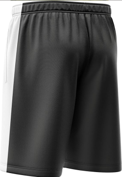 Freysport Siyah Beyaz Günlük Şort( 6XL Beden Outlet)