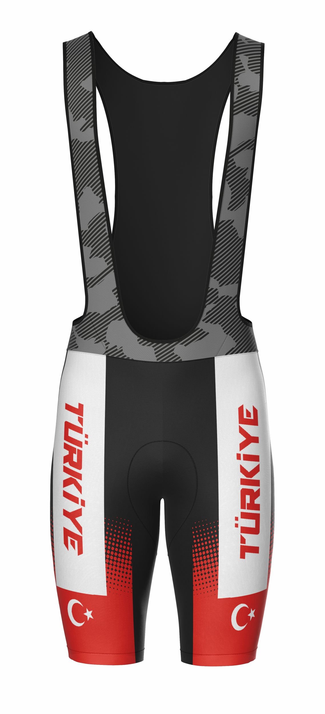Freysport Türkiye Kısa Askılı Bisiklet Taytı - TM 8 Saatlik Ped
