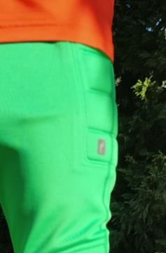 Yeşil Profesyonel Süngerli Kaleci Pantolonu