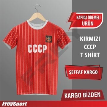 Tişört CCCP Kırmızı