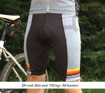 Freysport California Kısa Bisiklet Taytı - TM 8 Saatlik Ped