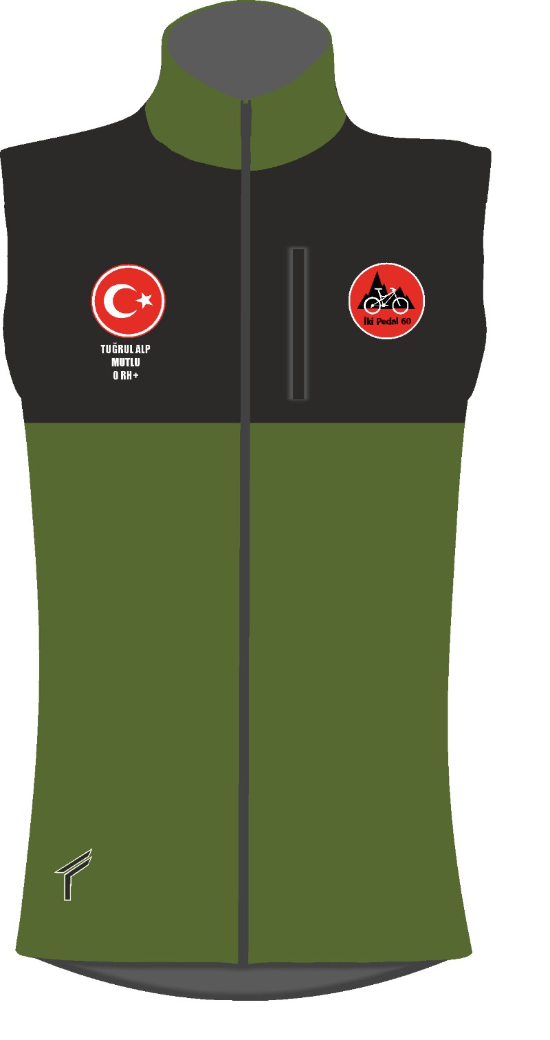 Freysport İki Pedal Bisiklet Yeleği (Kalın Kumaş)